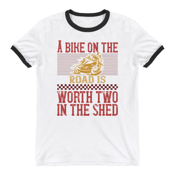 A bike on the worth two in the shet