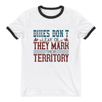 Bikes don't leak oil, they mark their territory