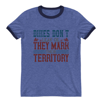 Bikes don't leak oil, they mark their territory