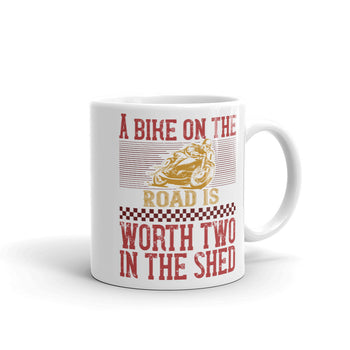 A bike on the worth two in the shet