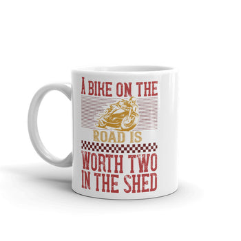 A bike on the worth two in the shet